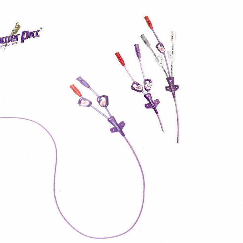 Периферически имплантируемые центральные венозные катетеры POWER PICC